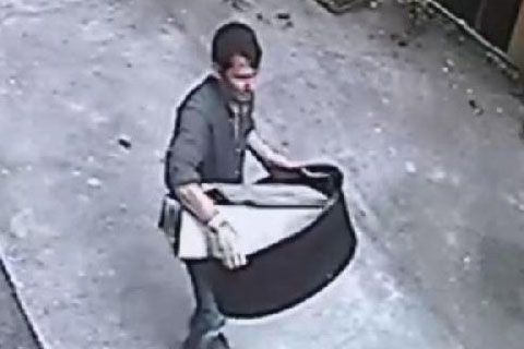 Hırsız böyle yakalandı