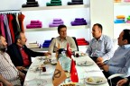 Tekstilin geleceği ve sorunlarını tartıştılar