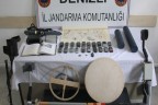 Denizli’de 17 tarihi eser kaçakçısı tutuklandı