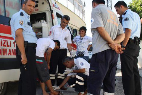 Yaptığı asılsız ihbarı yakalattı