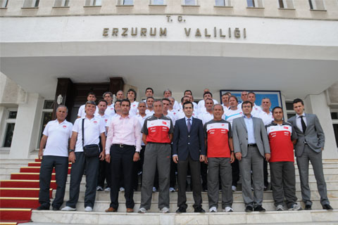 Erkan, UEFA Lisans Kursu’ndan döndü