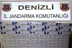 Denizli’de 2 bin paket kaçak sigara ele geçirildi