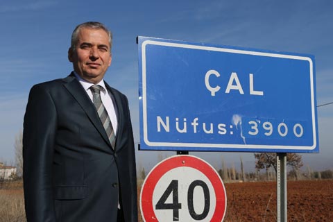 7’nci durak Çal İlçesi