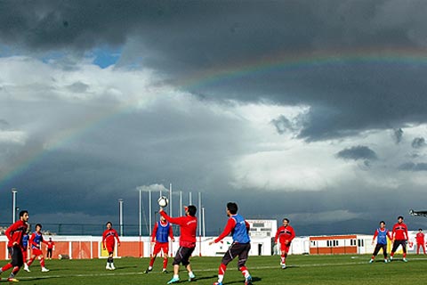 Denizli Belediyespor’da renkli antrenman!