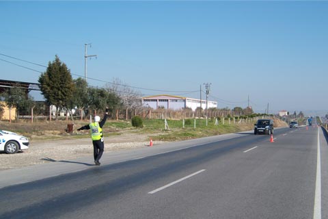 Polis sürücülere ceza yağdırdı