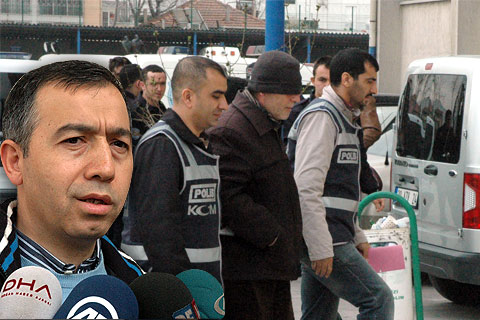 Polisten torbacılara Sol Kroşe