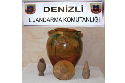 Roma dönemine ait eserle yakalandı