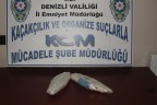 1 kilo 54 gram esrar ele geçirildi