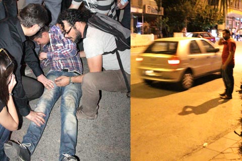 Denizli’de 13 yaşındaki eylemciye otomobil çarptı