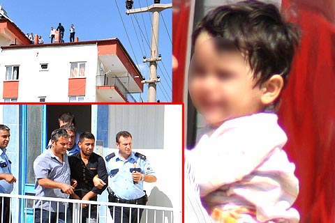 Kızını görünce intihardan vazgeçti