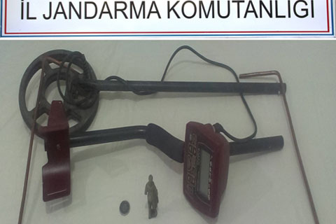 Karahayıt’ta tarihi eser operasyonu