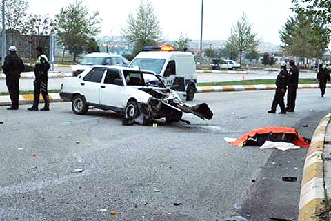 En çok buralarda kaza oluyor