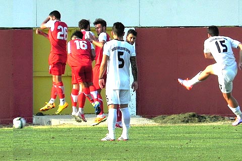 Dostluk maçı 1-1 bitti