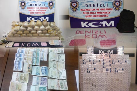 Denizli polisinden icraatın içinden