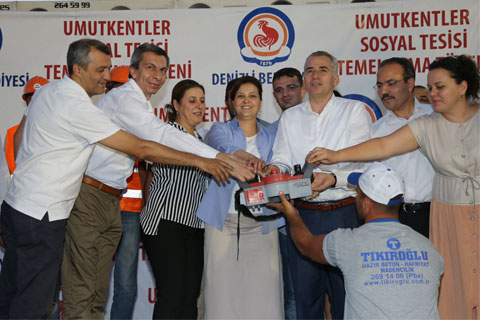 Umut-1 Sosyal Tesisi’nin temeli atıldı