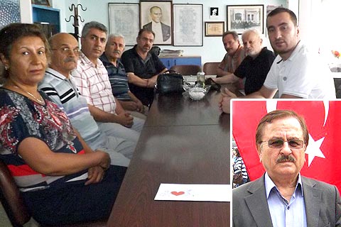 Eğitim İş’ten DSP’ye taziye ziyareti