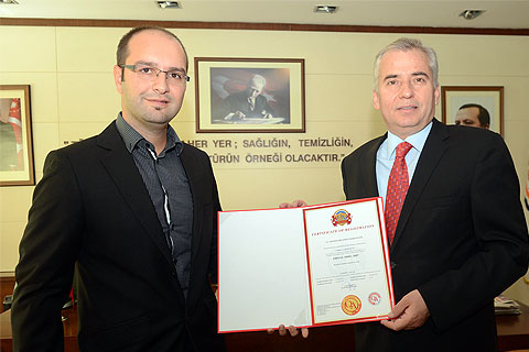 Denizli Belediyesi OHSAS belgesi aldı