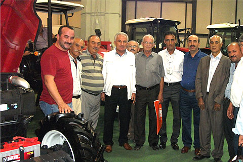 200 çiftçi  İzmir’e akın etti