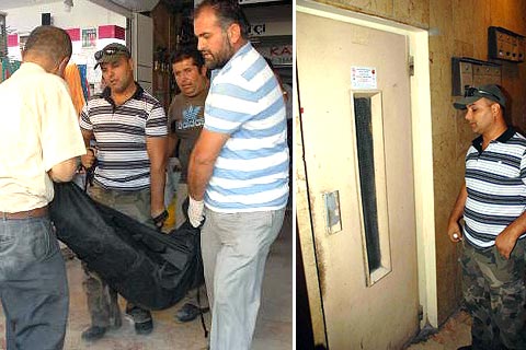 Liseli Faruk, asansör bakımı yaparken öldü