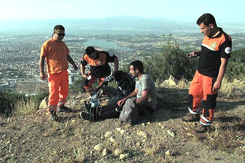 Dağda  kaybolan orman işçileri bulundu
