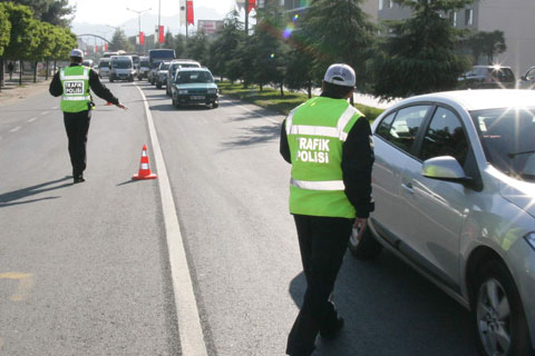 Bayramda sürücülere ceza yağdı