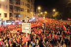 DENİZLİ’DE BÖYLE KALABALIK GÖRÜLMEDİ