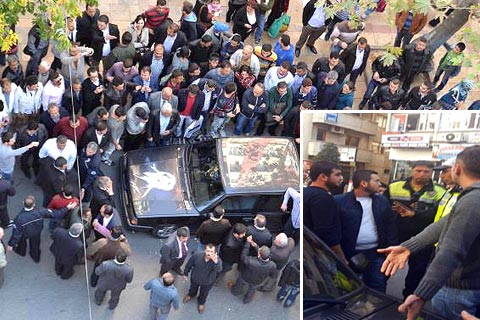 “Polis Atatürk posterini sökmek istedi vatandaş izin vermedi”