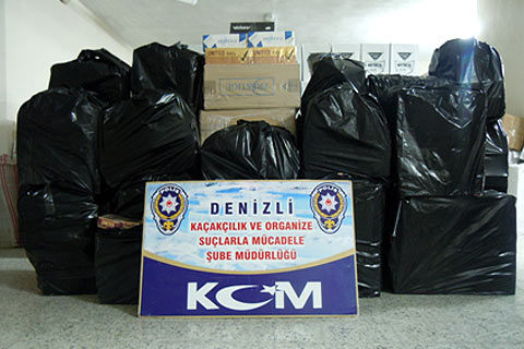 16 bin 266 paket kaçak sigara yakalandı