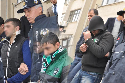 Taraftar cinayetinde 7 tutuklama