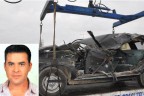 Otomobil beton mikserine çarptı: 1 ölü