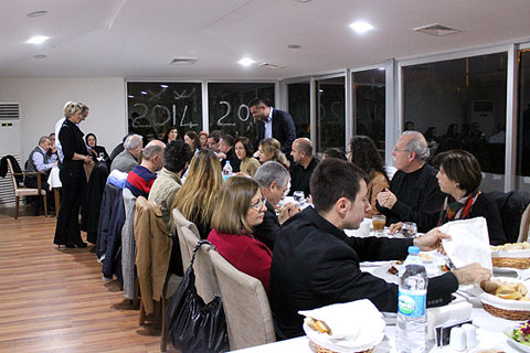 Loca 20 sakinleri yemekte buluştu
