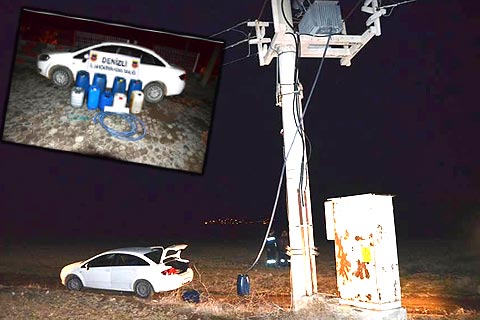 Çalamadan yakalandılar
