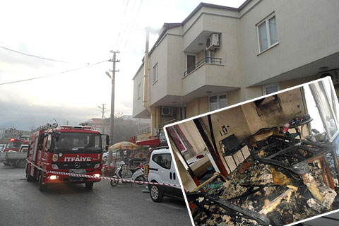Kundakçı hırsız yakalandı