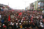 CHP Mitinginden kareler