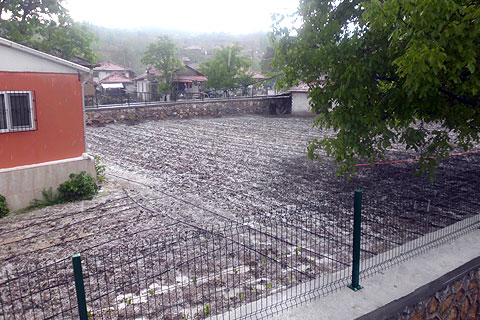 Serinhisar’da dolu felaketi