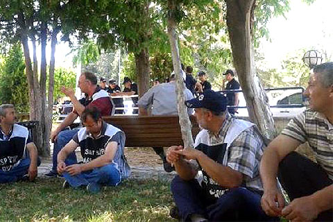 DEBA İŞÇİLERİNE GÖZALTI
