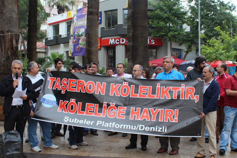 KESK’ten taşeron eylemi   