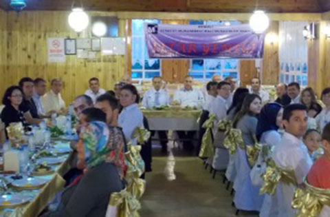 İlçelerdeki meslektaşlarını unutmadılar