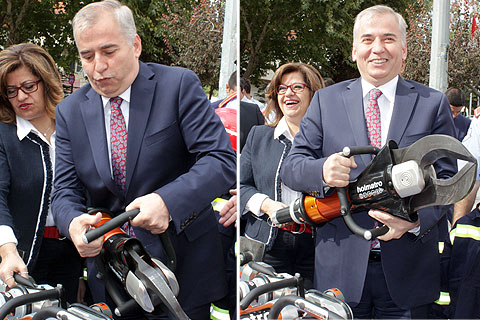 İTFAİYEYE 7 AYDA 25 MİLYON YATIRIM
