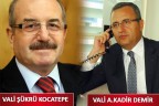 Vali Demir Merkez valisi olarak atandı