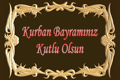 Kurban Bayramınız kutlu olsun
