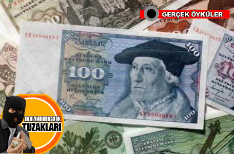 Sahte alman markıyla dolandırdılar