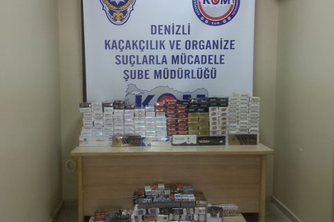 Kaçak sigara operasyonu