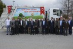 Sarayköy’e sıfır km çöp kamyonu