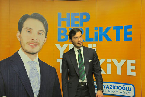 Vali Yazıcıoğlu’nun oğlu milletvekili aday adayı