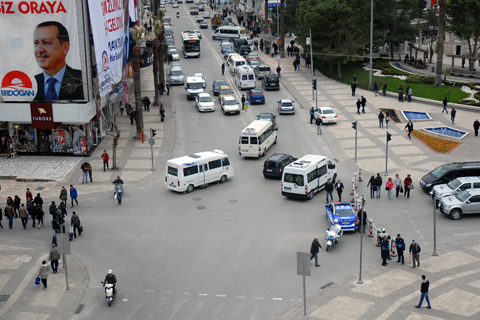 Trafiğe Cumhurbaşkanı Erdoğan ayarı
