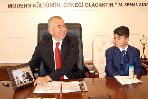 Küçük Başkan’ın büyük hayalleri