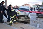 Çivril’deki kazada 3 kişi yaralandı