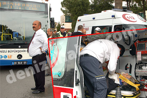 Belediye otobüsünün çarptığı yaşlı öldü