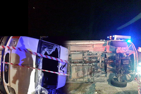 Babadağ’da düğün dönüşü kaza: 7 yaralı